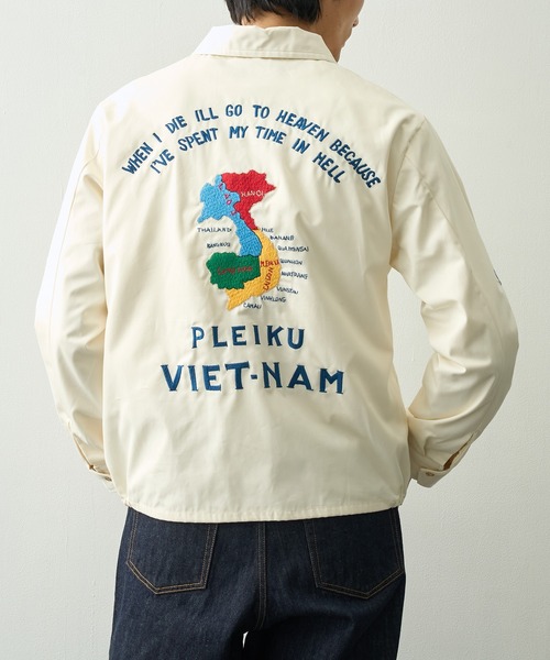 コート ジャケット 「TAILOR TOYO/東洋テーラー」COTTON VIET-NAM JACKET VIET-NAM MAP メンズの画像