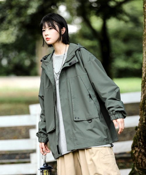 「neos」 マウンテンパーカー MEDIUM ブラウン メンズ_画像8