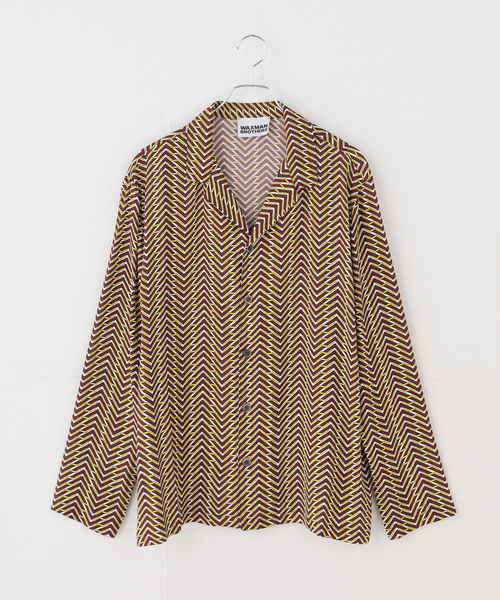 シャツ/ブラウス(長袖/七分) WAXMAN BROTHERS 21AW PAJAMA SHIRT JOURNAL STANDARD（ジャーナルスタンダード） ブラウス シャツ