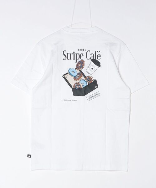 adidas（アディダス） tシャツ コーヒー カフェ ドーナッツ ボックス