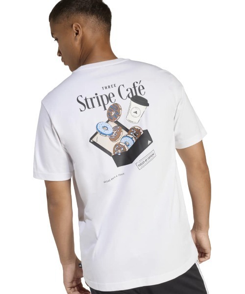 adidas（アディダス） tシャツ コーヒー カフェ ドーナッツ ボックス