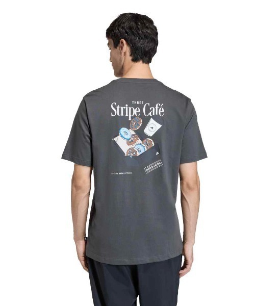 adidas（アディダス） adidas tシャツ コーヒー カフェ ドーナッツ