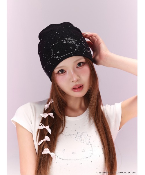 Darich（ダーリッチ） ニット帽 ニットキャップ レディース Hello