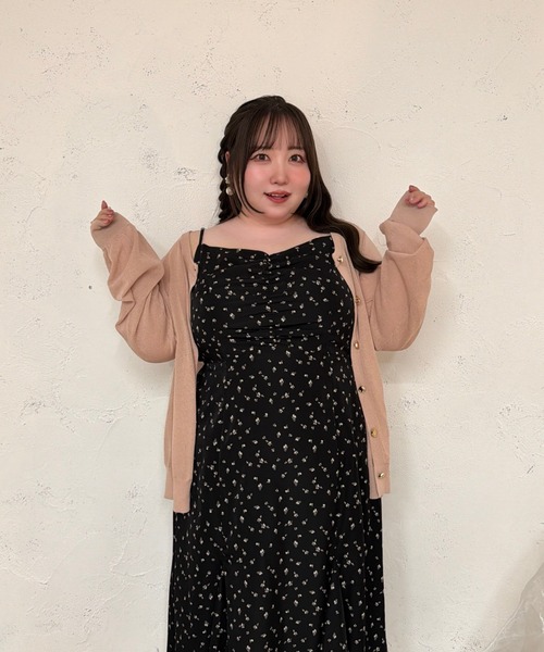 Louiosy（ルオシー） ワンピース 「Louisy」「大きいサイズ」フロント