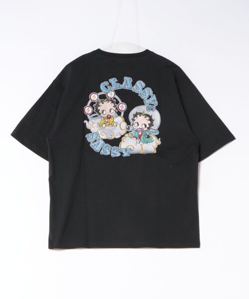 BETTY BOOP（ベティ ブープ） tシャツ BETTY風神雷神TEE(M1) メンズ