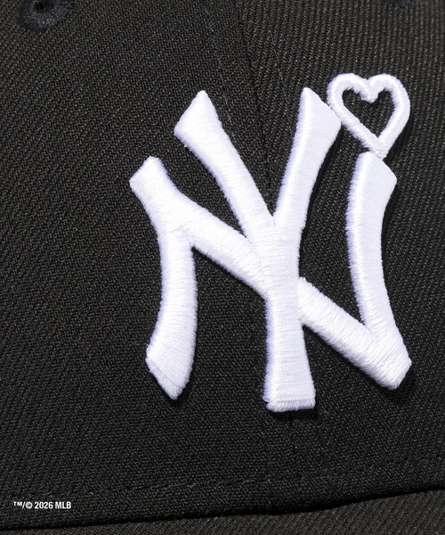 キャップ 帽子 BASICKS/ベイシックス x Neｗera Yankees Cap / YKS-1201 レディースの画像