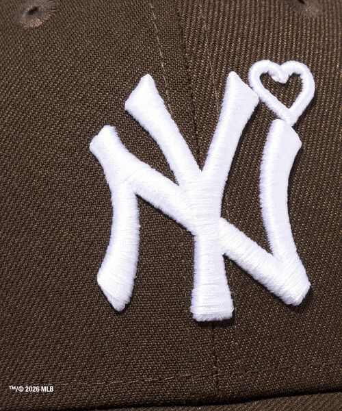 キャップ 帽子 BASICKS/ベイシックス x Neｗera Yankees Cap / YKS-1201 レディースの画像