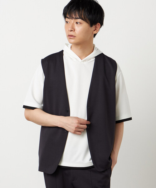 COMME CA ISM（コムサイズム） ベスト ジレ 「セットアップ対応