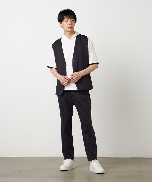 COMME CA ISM（コムサイズム） ベスト ジレ 「セットアップ対応