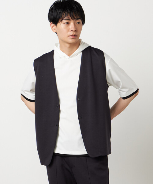 COMME CA ISM（コムサイズム） ベスト ジレ 「セットアップ対応