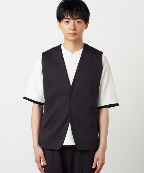 COMME CA ISM（コムサイズム） ベスト ジレ 「セットアップ対応
