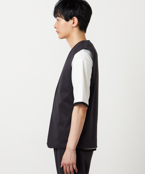 COMME CA ISM（コムサイズム） ベスト ジレ 「セットアップ対応