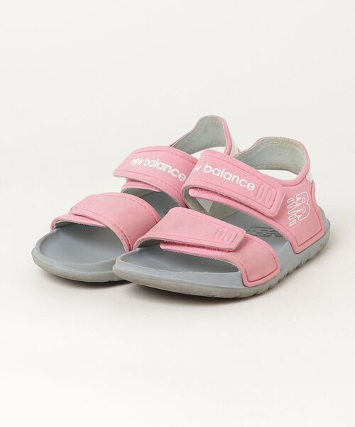 New Balance（ニューバランス） 「KIDS」フラットサンダル 18cm ピンク