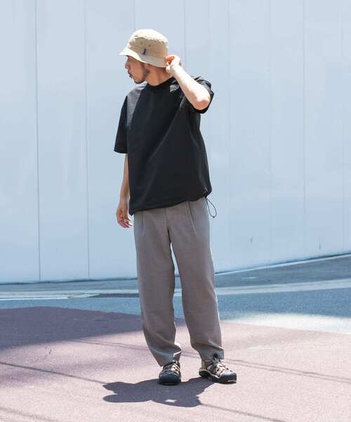 「EKAL」 イージーパンツ LARGE モカ メンズ_画像5