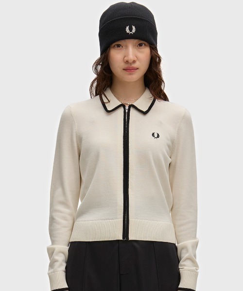 FRED PERRY（フレッドペリー） カーディガン Zip-Through Knitted