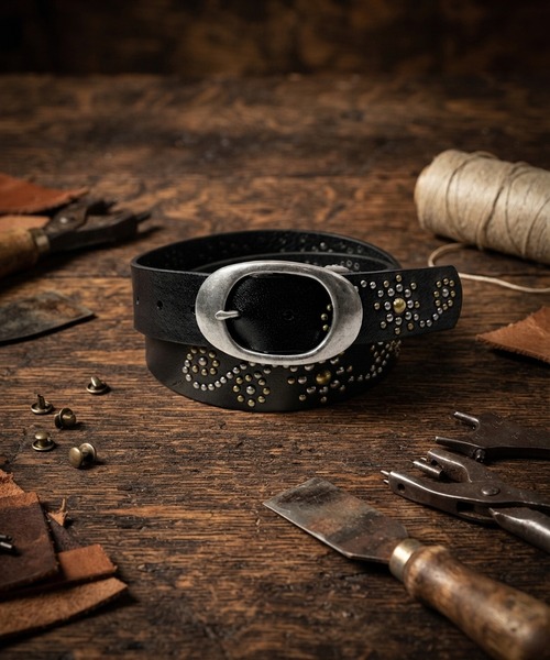 JACKROSE（ジャックローズ） ベルト TACHIYA 38mm スタッズベルト