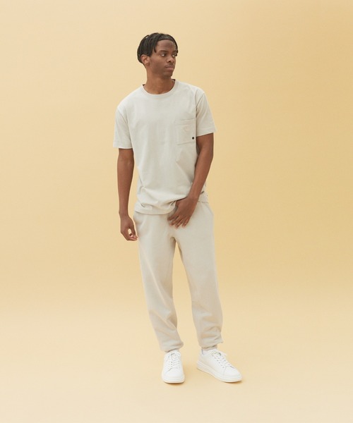「Quiksilver」 スウェットパンツ LARGE ベージュ メンズ_画像7
