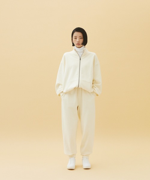 「Quiksilver」 スウェットパンツ LARGE ベージュ メンズ_画像8