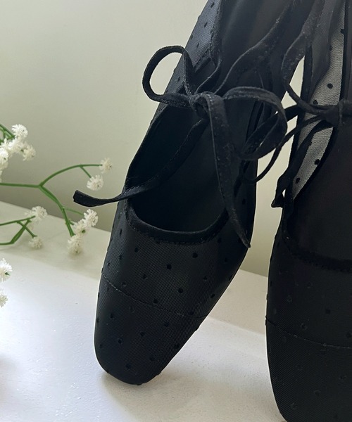 「by muni:r」 パンプス 25.0cm アイボリー レディース_画像5
