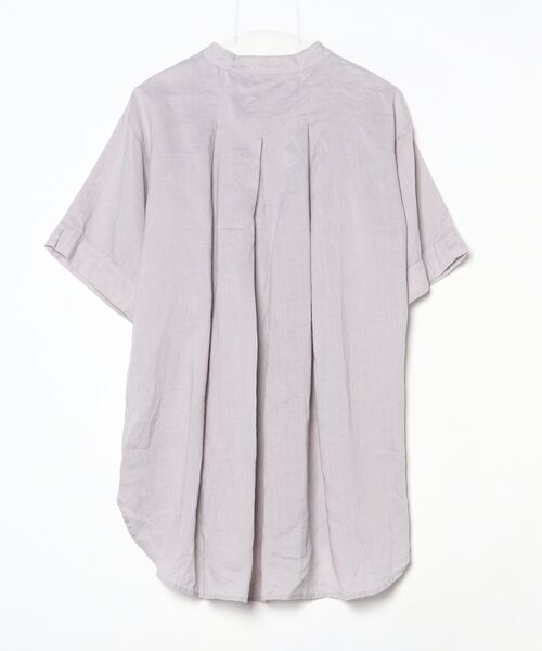 「Kelen」 半袖ブラウス M グレー レディース_画像2