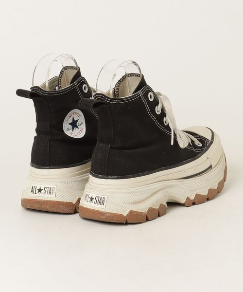 「CONVERSE」 ハイカットスニーカー 23cm ブラック レディース_画像2