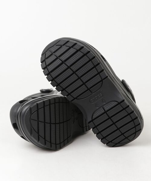 crocs（クロックス） 厚底 サンダル crocs Mega Crush Clog Blk メンズ
