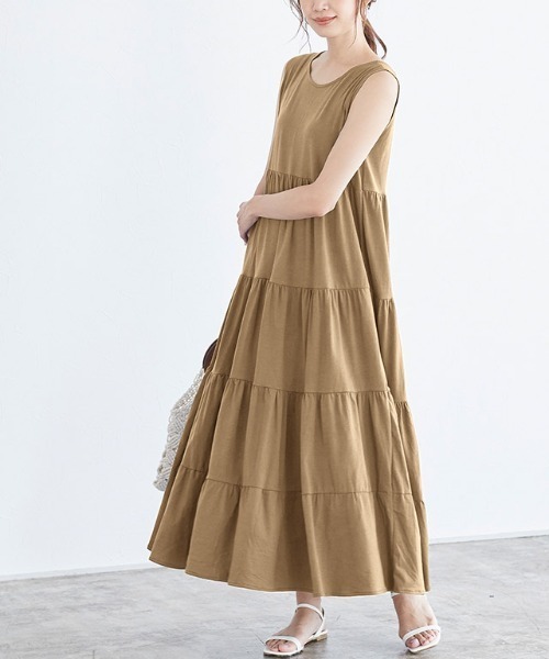 ワンピース ノースリーブティアードマキシワンピース Zozotown Paypayモール店 通販 Paypayモール