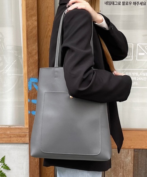 shopnikoniko（ショップにこにこ） トートバッグ 縦型 トートバッグ 前