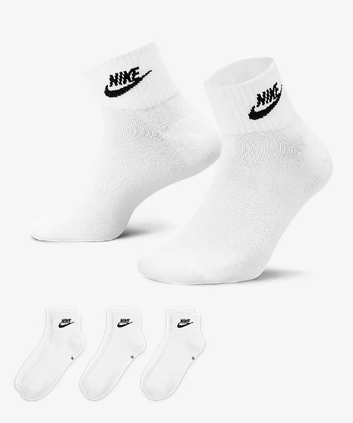 NIKE（ナイキ） 靴下 ソックス エブリデイ エッセンシャル アンクル 3
