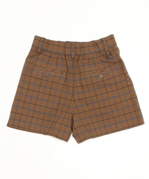 チェック・バミューダ HERG1 パンツ チェックストレッチバミューダパンツ / CHECK