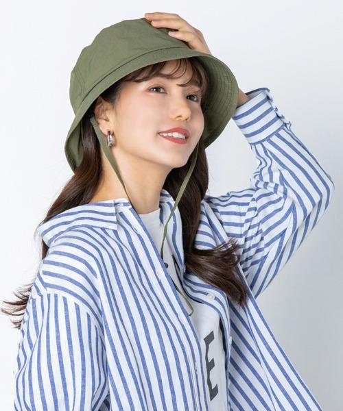 herlipto beauty into the sun バケットハット SMELLY｜『撥水/UVカット』サンシェードバケットハット