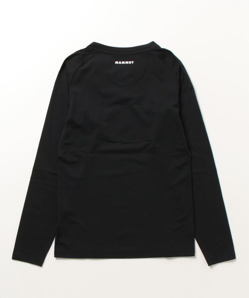 MAMMUT tシャツ 「速乾」QD ロゴプリント ロングスリーブ T