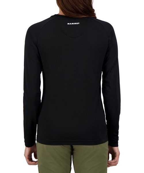 早い者勝ち！MAMMUT ロングスリーブTシャツ 新品タグ付き　美品 MAMMUT tシャツ 「速乾」QD ロゴプリント ロングスリーブ T