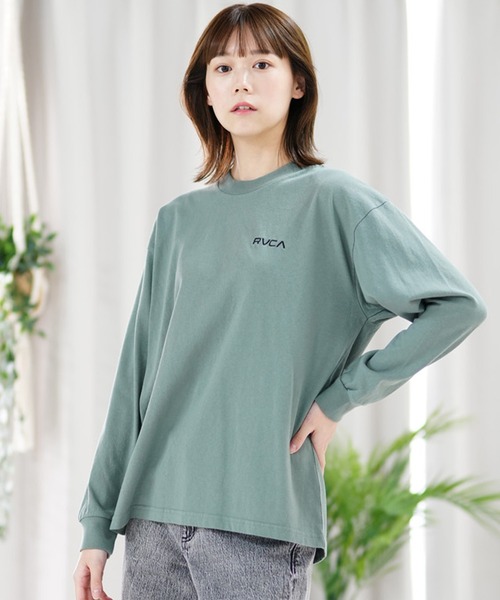 RVCA - RVCA オーバーサイズ フィット ロンT RVCA tシャツ RVCA/ルーカ ロンT オーバーサイズ BE043-053