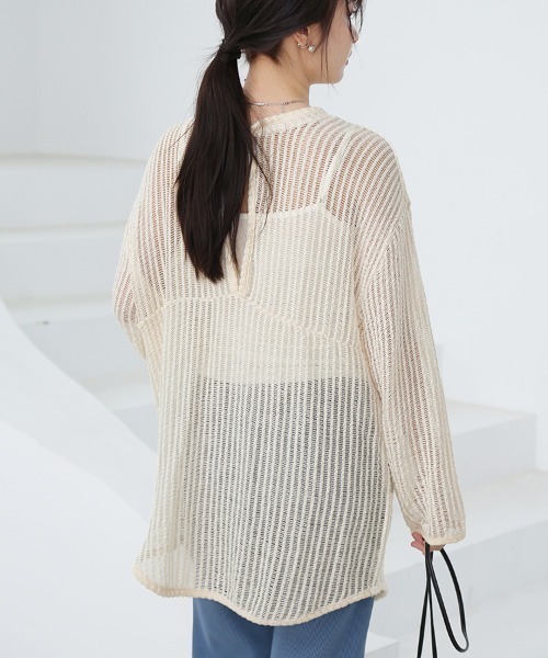 美品❣️お袖シースルーTシャツ Amazon | [UMIYI] シアー トップス Tシャツ インナー レイヤード