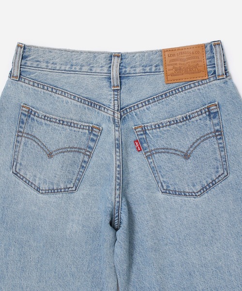 C07114 新品 LEVI'S×BIO TOP デニムパンツ：W34 L30 BIOTOP（ビオトープ） ジーンズ デニム デニムパンツ WOMEN「Levi's(R