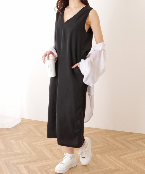 Lace Ladies（レースレディース） ワンピース Vネック Iライン