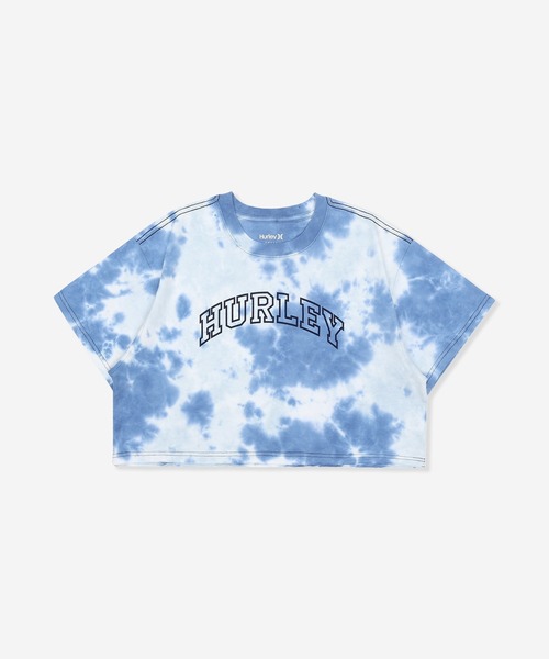 tシャツ 「Hurley/ハーレー」W ARC LOGO CROP TEE　レディースヘビーウェイトTシャツ　クロップ丈 レディース