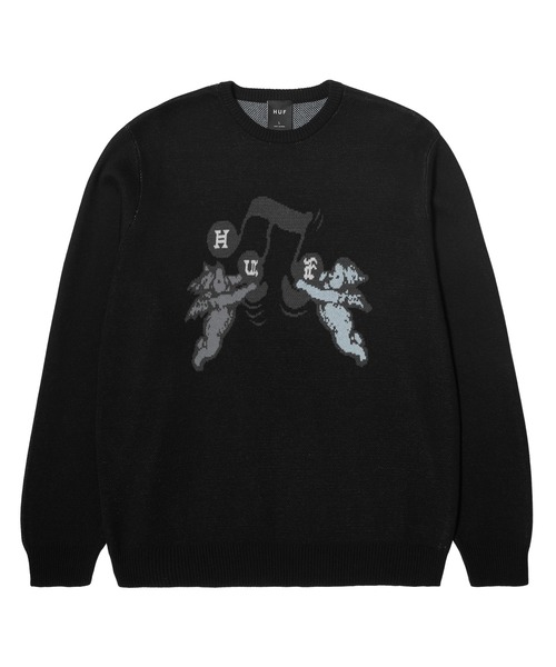 HUF セーター ニット SONG INTARSIA SWEATER / ハフ 長袖 メンズ