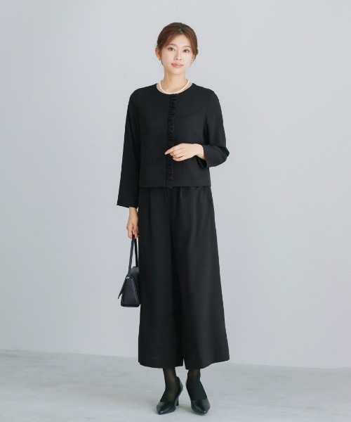 喪服 セレモニースーツ セットアップ 喪服・礼服「洗えるフォーマル