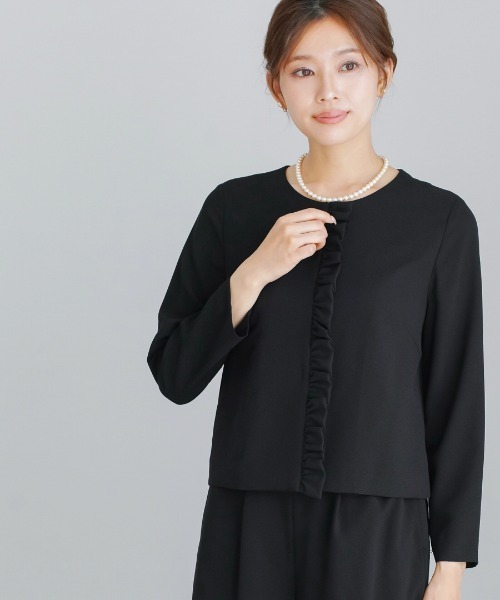喪服 セレモニースーツ セットアップ 喪服・礼服「洗えるフォーマル