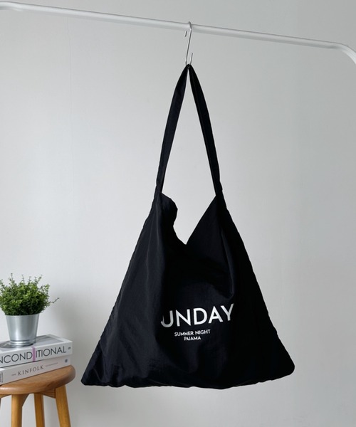 CLEA トートバッグ SUNDAYロゴBIGトートバッグ レディース