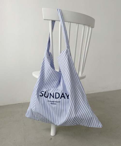 CLEA トートバッグ SUNDAYロゴBIGトートバッグ レディース