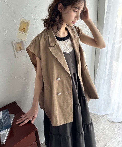 Java ベスト ジレ 「Javaジャバコラボ」洗練された魅力。綿100