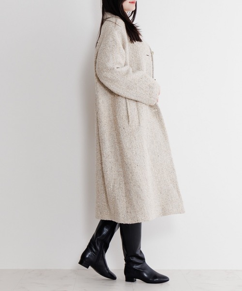 HIMIKO ブーツ 「Made in Japan」「撥水」ワイドシャフトロングブーツ