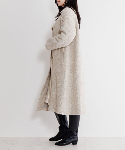 【新品未使用】卑弥呼　HIMIKO 撥水レザー ロングブーツ ベージュ　24.0 HIMIKO ブーツ 「Made in Japan」「撥水」レザーフィットロングブーツ