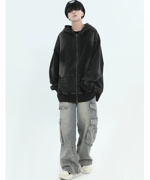 A'gem 9 パーカー A'GEM/9 × .kom 「INSstudios/インス