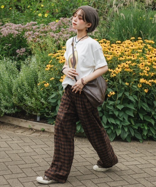 【関税込み】LU'U DAN ベージュ ジッパー デニム カーゴパンツ デニムパンツ メンズ カーゴパンツ[品番：LU000012876