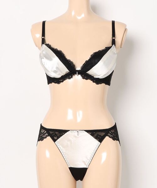 northerly ブラジャー ショーツセット セクシードレープサテン
