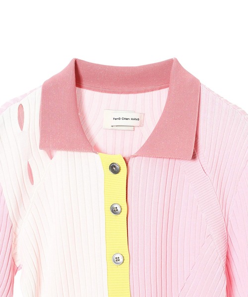 カーディガン Feng Chen Wang DECONSTRUCTED CARDIGAN FWS17KT09 レディース Feng Chen Wang カーディガン DECONSTRUCTED CARDIGAN FWS17KT09